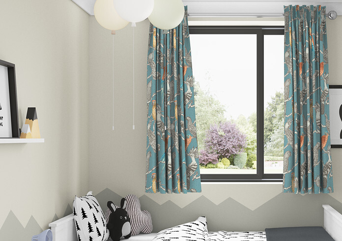 Aviary, Lagoon - Made to Measure Curtains - Image 3